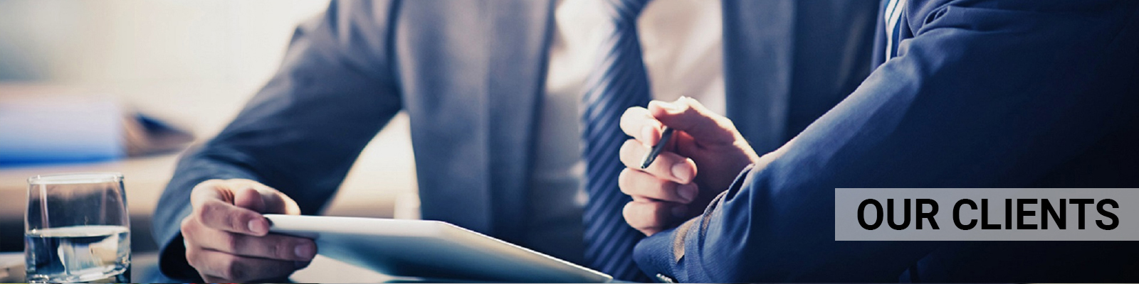 P and A industries client banner